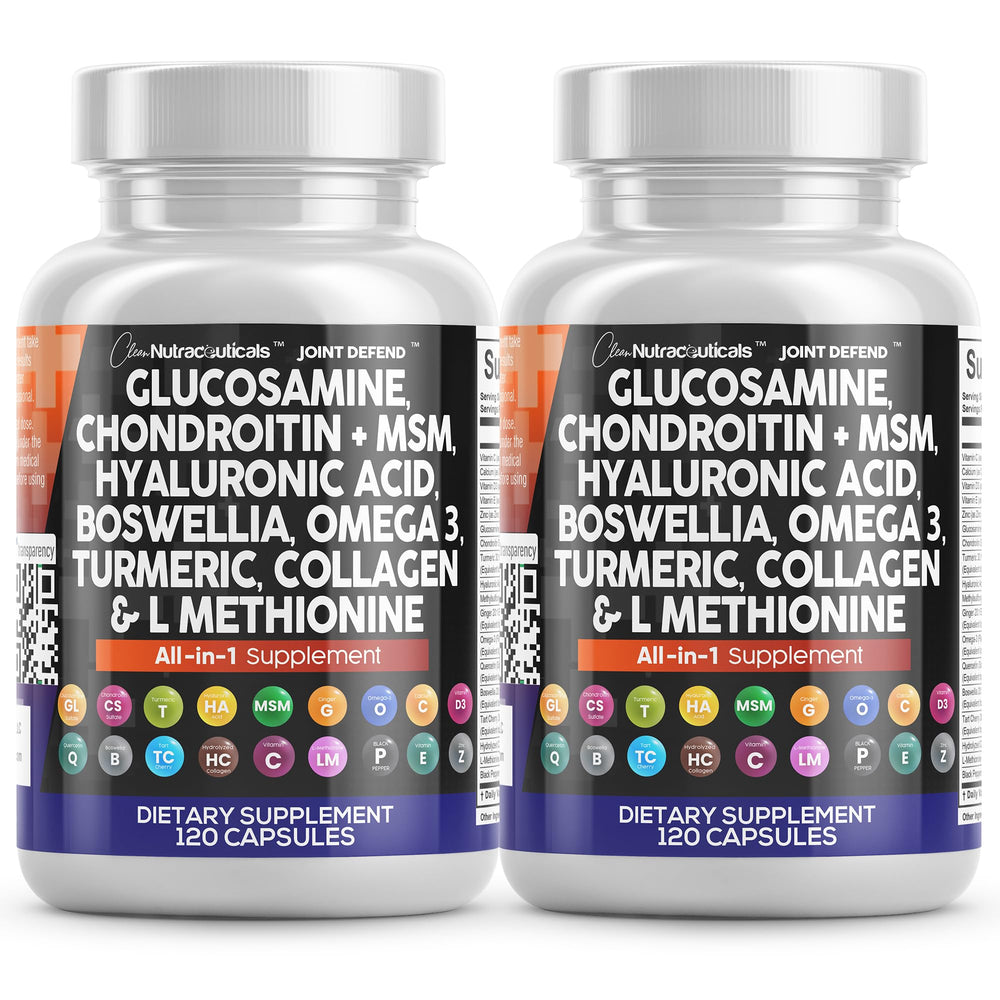 Clean Nutraceuticals Joint Defend bottle shown for daily joint support and mobility.