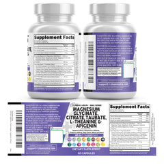 Morning routine scene with Mag Genin among vitamins for daily wellness