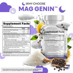 Clean Nutraceuticals Mag Genin pour suggesting simple nightly dosing
