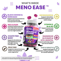 Gummy with wild yam in focus from Clean Nutraceuticals for balanced wellness