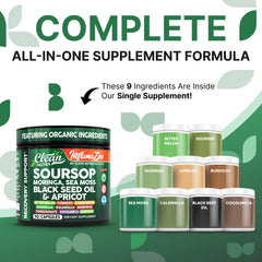 Clean Nutraceuticals moringa capsules for daily vitality