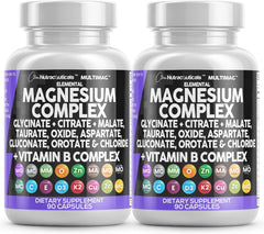 Clean Nutraceuticals MultiMag bottle close-up for daily relaxation support