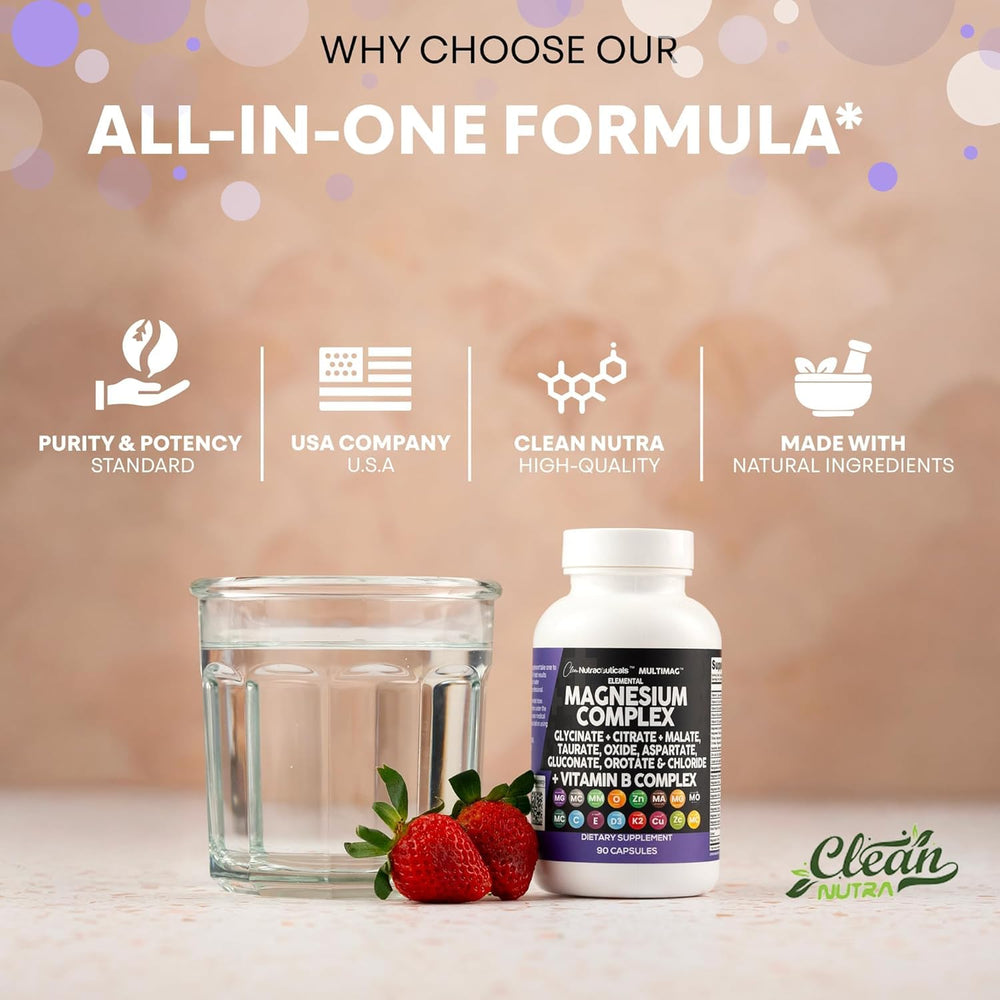 Clean Nutraceuticals MultiMag two-bottle pack for value and consistency