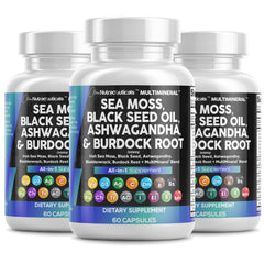 Clean Nutraceuticals Sea Moss Pills support daily minerals for balanced wellness.