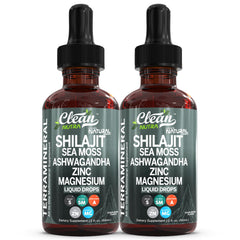 Clean Nutraceuticals Terra Mineral bottle drops for easy daily supplementation.