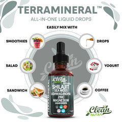 Clean Nutraceuticals Terra Mineral family-use visual demonstrates versatile daily routine.