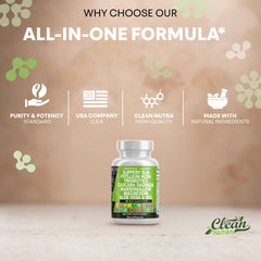 Clean Nutraceuticals USA-made label signals quality and transparency