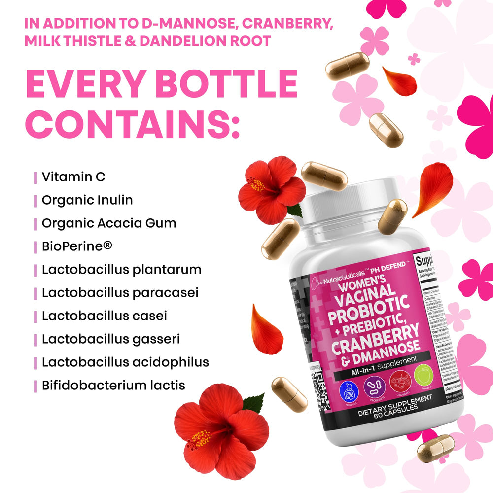 Clean Nutraceuticals Vitamin C booster cap highlighting immune support