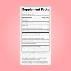 Clean Simple Eats scoop demonstrates easy mixing for a smooth, flavorful collagen boost.