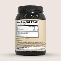 CleanForm Iron Feather collagen powder vanilla scoop resting for quick protein boost
