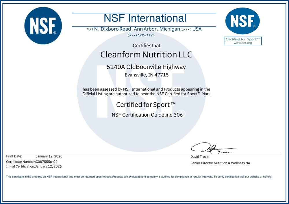 CleanForm Nutrition goBHB mixed in water showing neutral flavor and easy blending