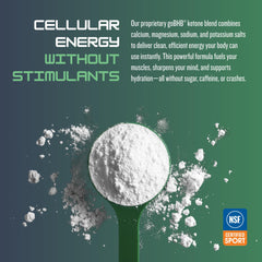 CleanForm Nutrition goBHB neutral flavor glass demonstrates versatile daily mixing