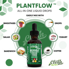 Bright green liquid suggesting an antioxidant rich daily boost