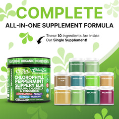 Clean Nutraceuticals ingredients slide showing ashwagandha and fenugreek for balanced energy.