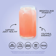 Prepared mixed drink in glass highlighting Blackberry Lemonade aroma