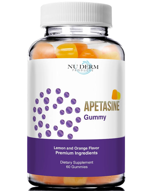 Clear-Biotic Apetasine gummy orange bottle boosts appetite.