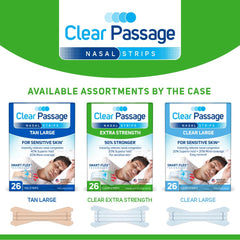 Person sleeping soundly after using Clear Passage nasal strips