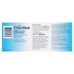 Clearblue complete kit with digital reader and sticks laid out