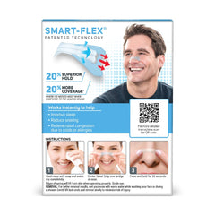 Clear Passage nasal strip large dermatologically tested for sensitive skin comfort.