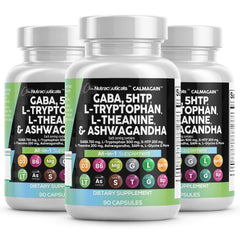 Clean Nutraceuticals GABA bottle front view for daily calm and focus support