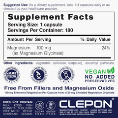 Illustration of chelated magnesium glycinate showing improved absorption benefits.