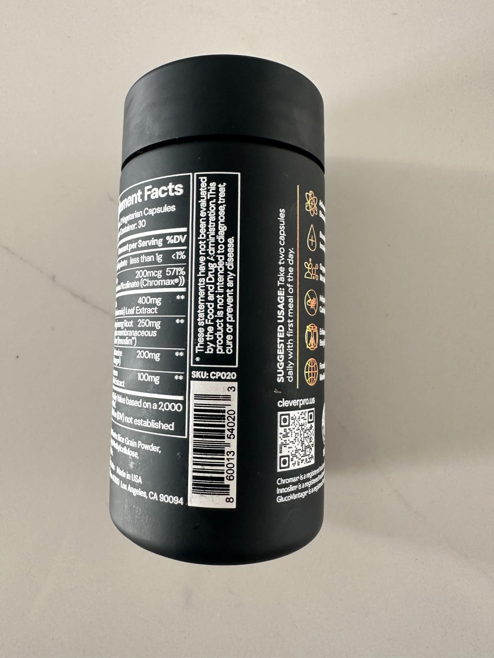 CleverPro Carbivore USA-made badge reinforces premium quality standards.