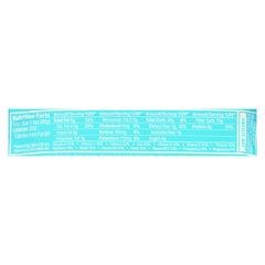 Clif Luna Bar shows the chewy coconut center, ideal for a quick energy boost.