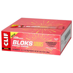 Backpack‑ready Clif Bloks Sours packed for long trips