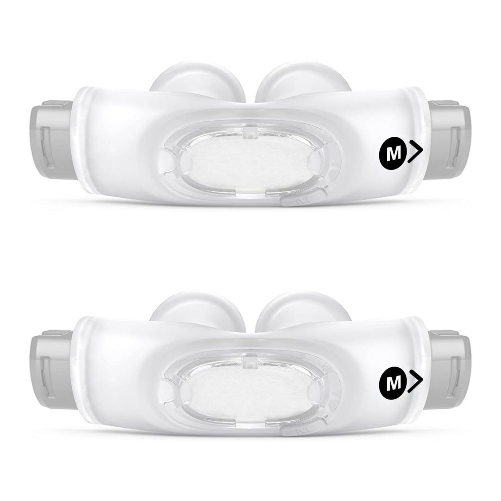 CLNRMA P30i nasal pillow cushion 2-pack provides a soft, comfy seal for AirFit P30i.