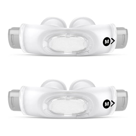 CLNRMA P30i nasal pillow cushion 2-pack provides a soft, comfy seal for AirFit P30i.