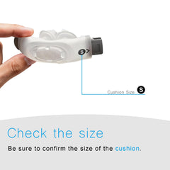 Double-layer silicone seal offers stability and a comfortable fit.