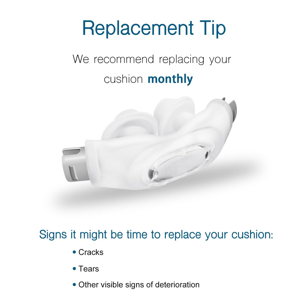 Packaging and replacement set shown for simple setup and travel readiness.