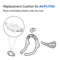 Small size design fits a wide range of users for a snug seal.