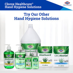 Clorox AloeGel bottle quick-dry formula with no sticky residue.