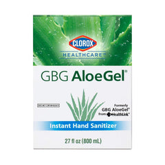 Clorox AloeGel dispenser ready refill bag for mess-free operation.