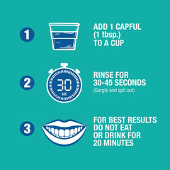 Dental office display featuring CloSYS for fresh breath and gentle care.