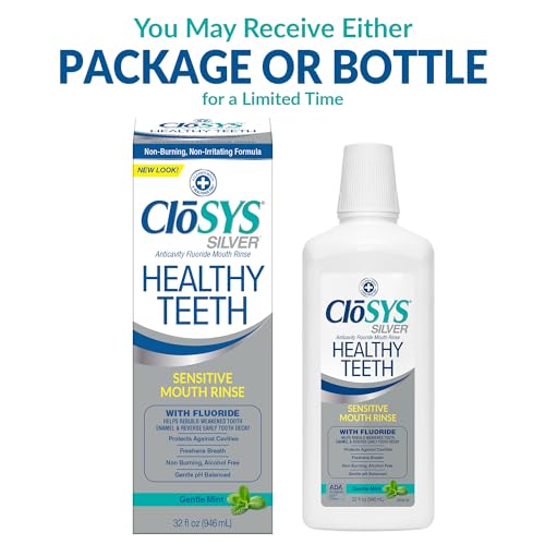 CloSYS Silver pack of 3 bottles on display emphasizing value and daily use.