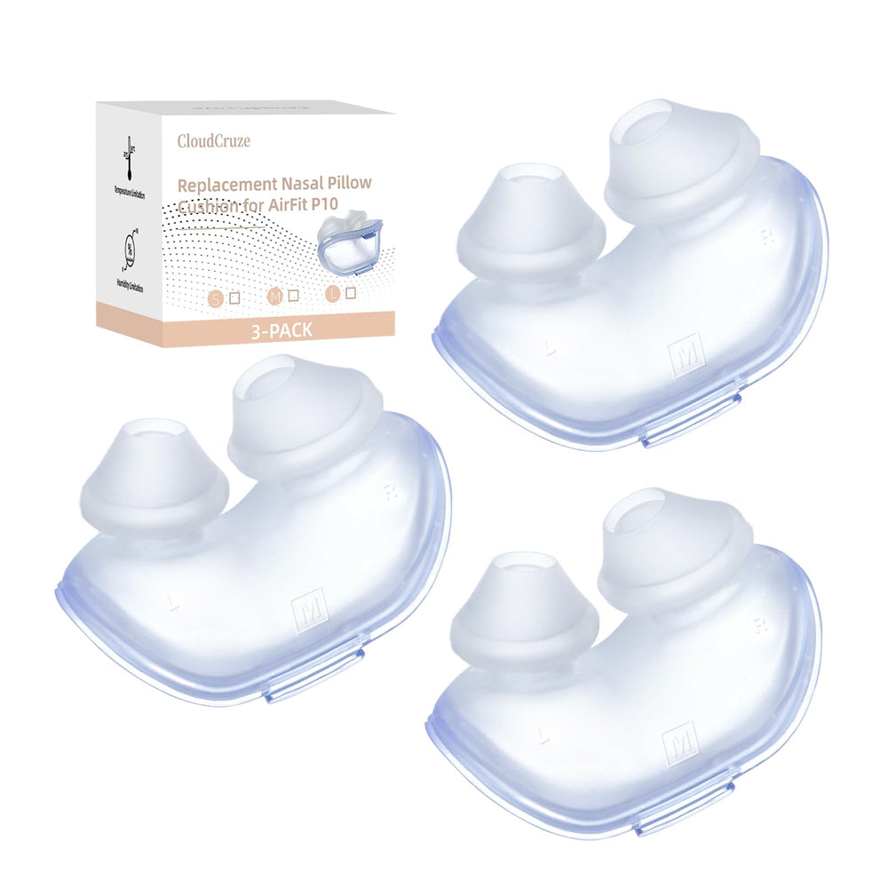 Cloudcruze replacement nasal pillow for AirFit P10 with secure seal