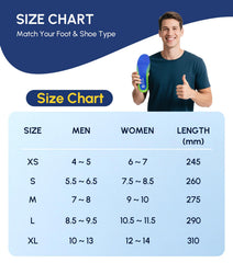 Cloudflo shock-absorbing insole cushions impact during runs and workouts.