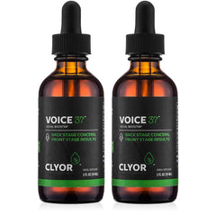 CLYOR Voice37 bottle front view for natural vocal support