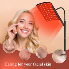 CMICE dual-wavelength 660nm and 850nm design for skin appearance and soothing tense areas