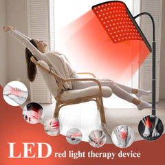 CMICE panel with tilt angle for easy full-body treatment from a comfortable position