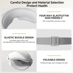 Cmprst Eye Massager portable design supports on-the-go eye care.