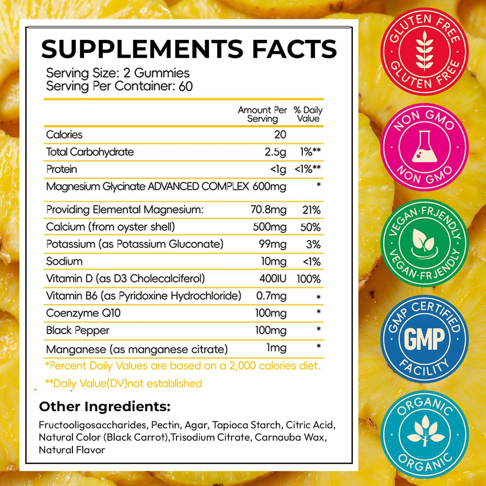CNFHDI bottle label highlights ingredients and sugar-free formula.