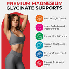 CNFHDI magnesium glycinate gummies ingredients panel highlights key minerals and CoQ10.