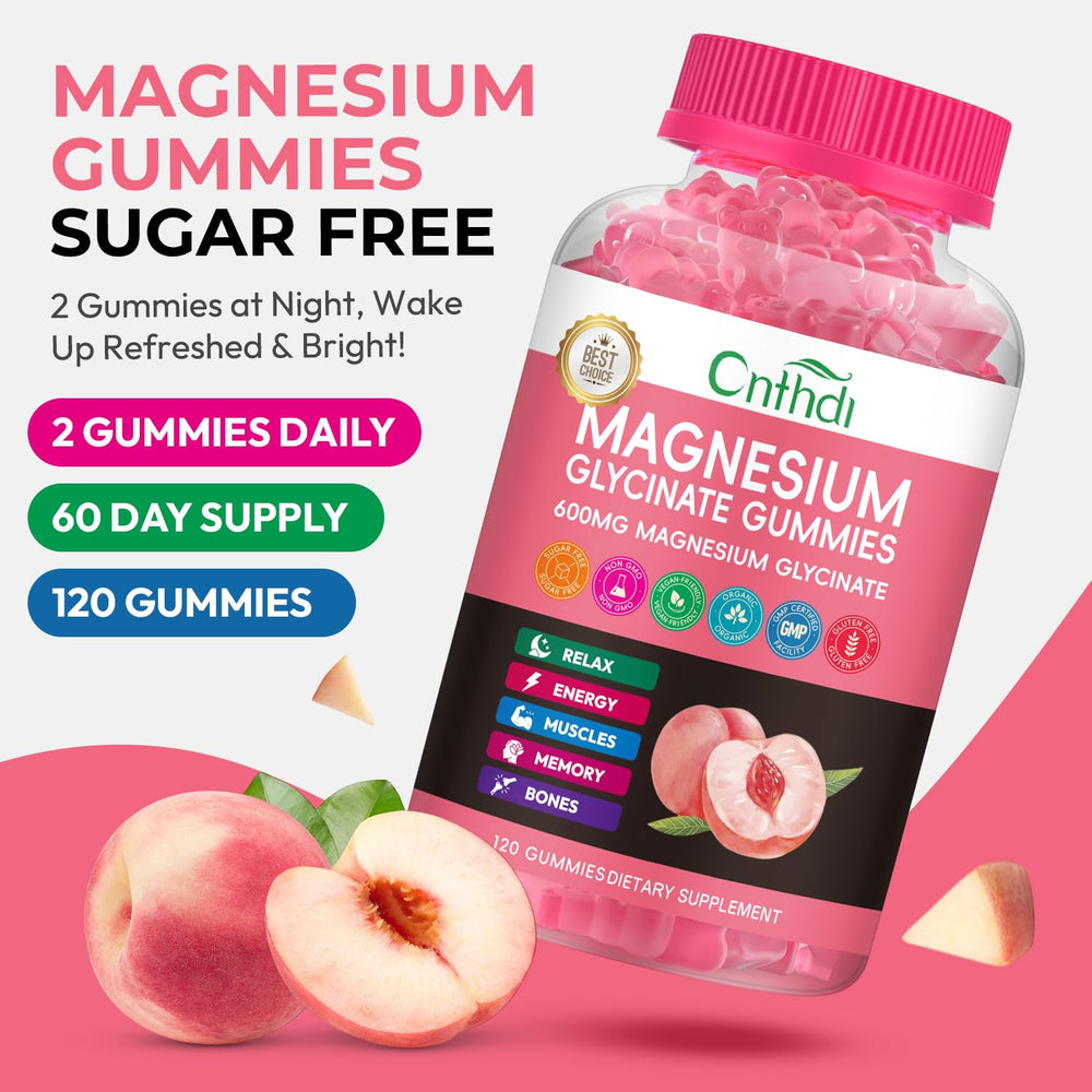 CNFHDI gummy bottle with CoQ10, D3, B6 promotes balanced daily energy