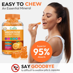 CNFHDI orange-flavor gummies with bright citrus appeal