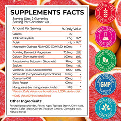 CNFHDI gummies label highlights ingredients and daily nutrition.
