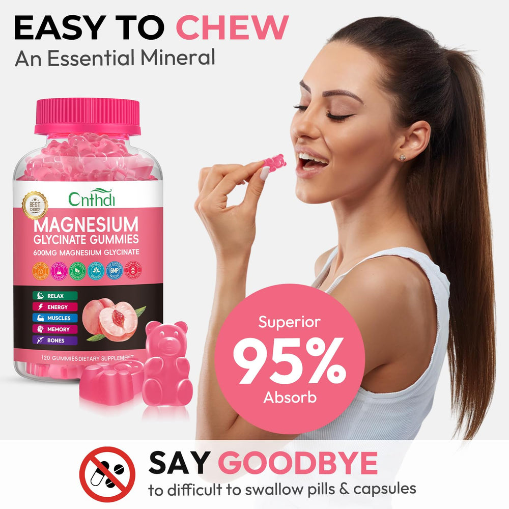 CNFHDI bottle with 120 gummies hints at a convenient two-per-day routine