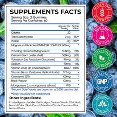 CNFHDI sugar-free blueberry gummies close-up, tasty and tummy-friendly.